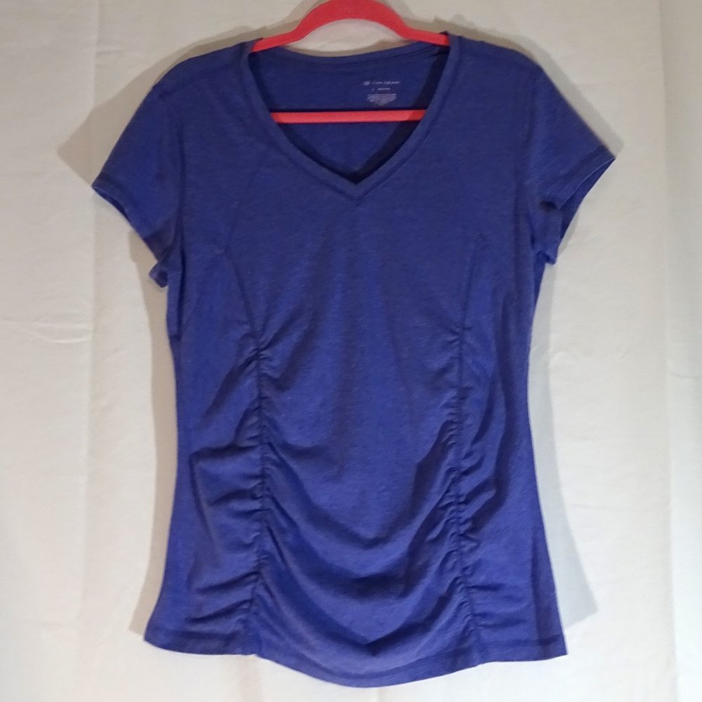 Tek Gear purple tee, L